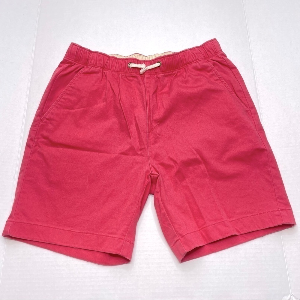 J. Crew Crewcuts Cape Cod Washed Out Red Stretch Waist Chino Shorts